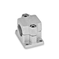 J.W. Winco GN147-B50-2-BL Flanged Connector Clamp 147-B50-2-BL